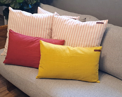 Promo Pack n,46 de almohadones decorativos sustentables con funda - FENIX manufactura de muebles