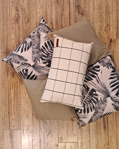 Promo Pack Premium n,37 de almohadones decorativos sustentables con funda - FENIX manufactura de muebles