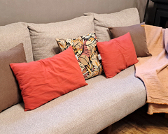 Promo Pack n,25 de almohadones decorativos sustentables con funda en internet