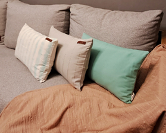 Promo Pack n,15 de almohadones decorativos sustentables con funda - FENIX manufactura de muebles