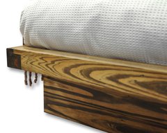 Cama Japonesa sin respaldo madera sustentable pallet reciclado