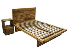 Cama Japonesa sin respaldo madera sustentable pallet reciclado - tienda online