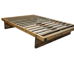 Imagen de Cama Japonesa sin respaldo madera sustentable pallet reciclado