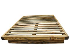 Cama Japonesa sin respaldo madera sustentable pallet reciclado - FENIX manufactura de muebles
