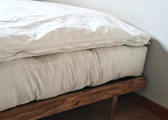Pillow Protector natural con funda desmontable sustentable uso diario - tienda online