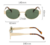 Óculos Solar Chic Green - comprar online