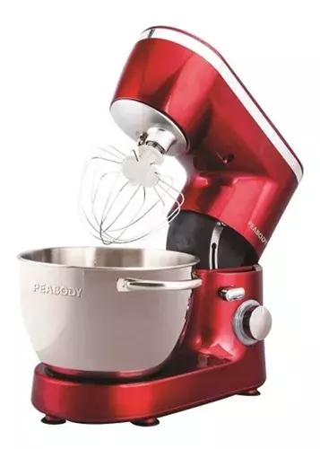 BATIDORA PLANETARIA 1000W BOWL CON MANIJA ROJA PEABODY BM110R