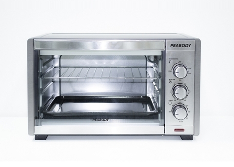 HORNO ELECTRICO 29 LTS 1600W INOXIDABLE PEABODY HE30S