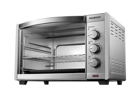 HORNO ELECTRICO 36 LTS 2000W INOXIDABLE PEABODY HE40S