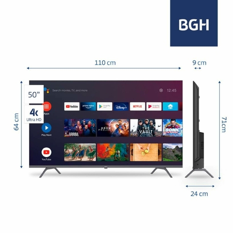LED 50" STEREO FULL HD SMART TV ANDROID BGH B5022US6A
