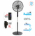 VENTILADOR DE PIE LILIANA 20" METAL COMANDO DIGITAL VPD20R