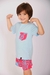 Conjunto Colors Kids | Hojas Celeste