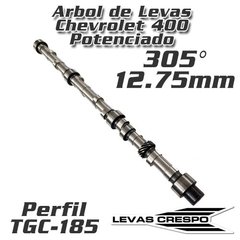 Leva Potenciada Chevrolet 230" 250" 400 Perfil TGC-185 12.75mm / 305° / 109° EC