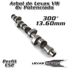 Leva Potenciada Vw Gacel Gol 1.6-2.0 Perfil E52 13.60mm / 300°