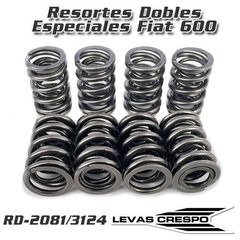 Resortes de Válvula Dobles Especiales para Fiat 600 850