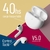 Auriculares Bluetooth Inalámbricos In Ear Yourz 20 Hs De Uso - en internet