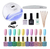 Kit Inicial Uñas Manicura Cabina Uv Led 80w Semipermanente (COMBO274)