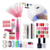 Kit 60 Completo Inicial Cabina 80w Torno Uñas Deco Nailart (Combo255)