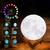Lampara Luna Esfera 3d Colores Luz Velador Mesa Escritorio