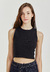 Crop Top Cali negro