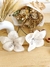 FLORES DE TELA Y ALAMBRE MAGNOLIAS - comprar online