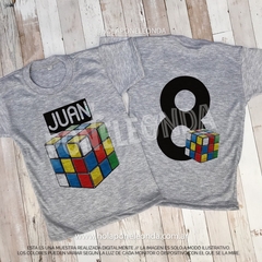 REMERA CUMPLEAÑOS - Cubo Rubik