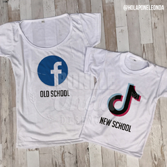 COMBO REMERAS Facebook vs Tiktok