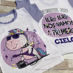 REMERA EGRESADITOS 2024 - Dinosaurios y Unicornios - comprar online