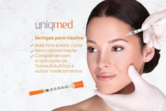 SERINGA PARA TOXINA INSULINA UNIQMED 0,5ML 5X0,23 32G 100UN - comprar online