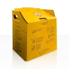 CAIXA COLETORA P/ MAT. PERFURO CORTANTE 13 LT. BRA BOX 1UN - comprar online