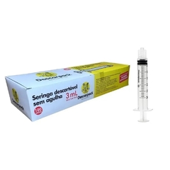 SERINGA 3ML SEM AGULHA LUER LOCK CX 100UN - DESCARPACK - comprar online