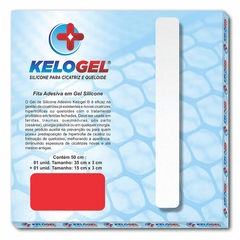 KIT 3 TRATAMENTO 90 DIAS - 3 FITAS SILICONE DE 50CM KELOGEL - CIRÚRGICA MEDIC PRODUTOS CIRÚRGICOS