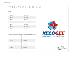 MODELADOR CAVADO COM COLCHETE COR PRETO KELOGEL - CIRÚRGICA MEDIC PRODUTOS CIRÚRGICOS