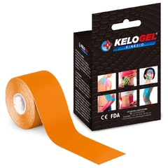 FITA KINÉSIO TAPE BANDAGEM ELÁS. KELOGEL PREMIUM 5CMX5M 5UN - loja online