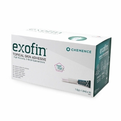 KIT COLA CIRURGICA EXOFIN 1ML CX 10UN + 1CX STERISTRIP - loja online