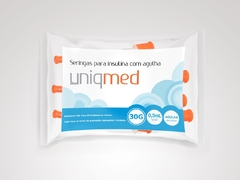 SERINGA PARA INSULINA UNIQMED 0,5ML 8X0,30MM 30G 100UN - comprar online