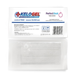 KELOGEL STRIP SUTURA CUTÂNEA ADESIVA COM 60 TIRAS 12MMx100MM