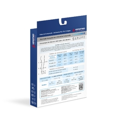 MEIAS ANTITROMBO 15 a 21MMHG UNISSEX 3/4 TROMB100 VENOMED - CIRÚRGICA MEDIC PRODUTOS CIRÚRGICOS