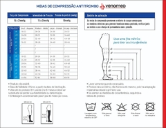 Imagem do MEIAS ANTI-EMBOLISMO ANTI-TROMBO VENOMED 3/4