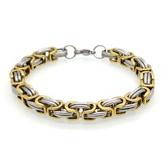 Pulseira bracelete quadrada bizantino aço inox vários modelos na internet