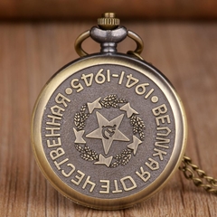 Relógio De Bolso Antigo Soviético Bronze na internet