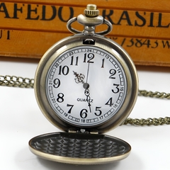 Relógio De Bolso Antigo Xerife Bronze na internet