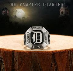 Anel Damon Salvatore The Vampire Diaries Aço 316l - comprar online