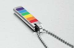 Colar orgulho lgbt arco iris em aço cirúrgico 10mm ( cod. PPN-004) na internet