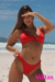 Corpiño THAI Rojo Liso - Alitas Bikinis