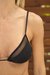 Corpiño Triangulito Transparencias Negro - Alitas Bikinis