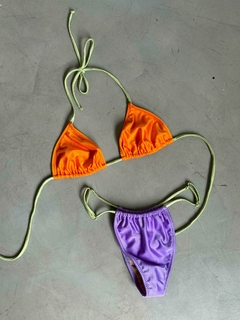 Bikini love tricolor - tienda online