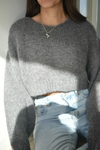 Sweater crop soft