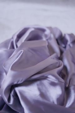 vestido damasco largo lila en internet