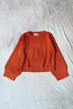 Sweater mar naranja